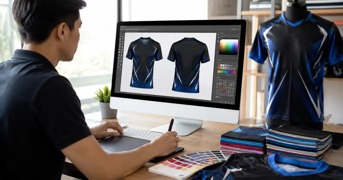 Cara Order Jersey Printing Custom Online, Mudah dan Cepat Sampai