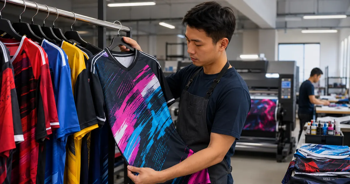 Jasa Jersey Printing Custom Terbaik & Termurah