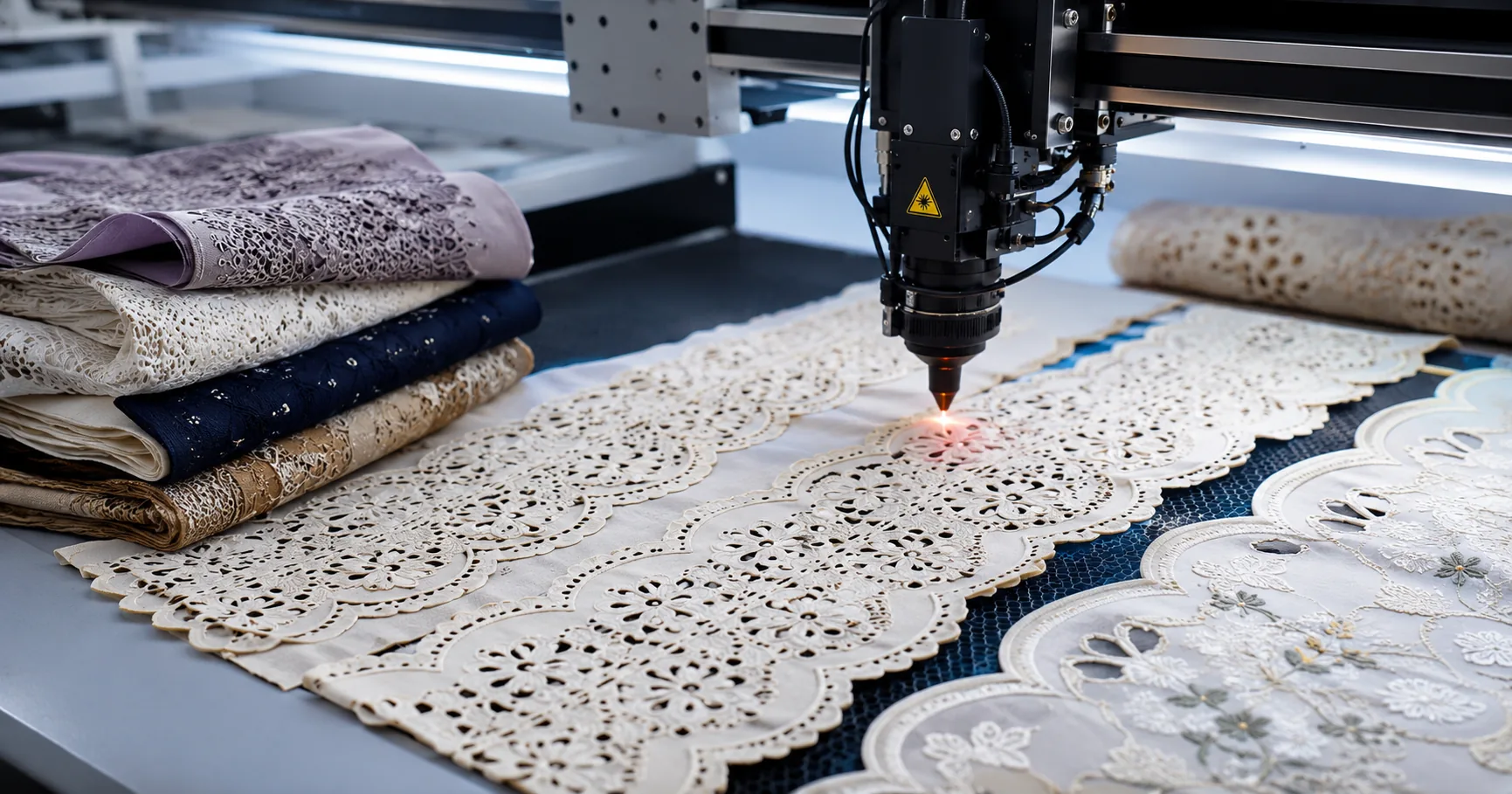 Jasa Lasercutting Kain untuk Border & Bordir