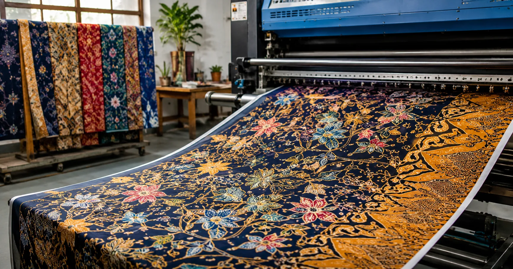 Jasa Print Batik Kain Katun Premium Anti Pudar